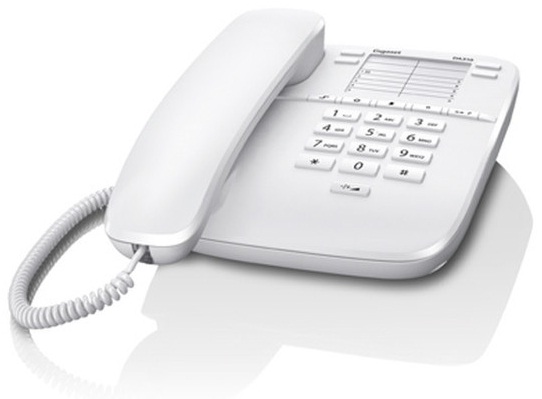 

Проводной телефон Gigaset DA510, белый (S30054-S6530-S302), DA510