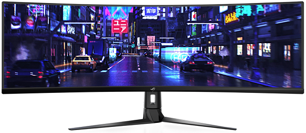 

Монитор 49" ASUS XG49VQ ROG Strix VA, изогнутый, 3840x1080 (32:9), 450кд/м2, 144Hz, 4мс, FreeSync, HDMI, DisplayPort, USB-Hub, черный (90LM04H0-B01170), XG49VQ ROG Strix
