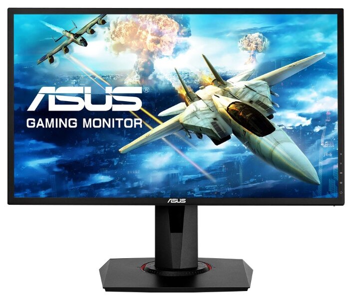 

Монитор 24" ASUS VG248QG TN, 1920x1080 (16:9), 350кд/м2, 144 Гц, 1 мс, DVI, HDMI, DisplayPort, черный (90LMGG901Q022E1C), VG248QG