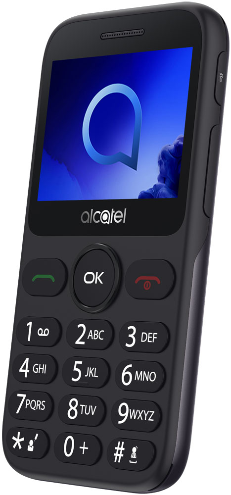 

Мобильный телефон Alcatel 2019G, 2.4" 240x320 TFT, Spreadtrum SC6531F, BT, 1-Sim, 970 мА·ч, серый (2019G-3AALRU1), 2019G