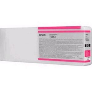 

Картридж струйный Epson T6363 (C13T636300), пурпурный, оригинальный, объем 700 мл для Epson Epson Stylus Pro 9900 / 7900 / 9890 / 7890 / WT7900 Design Edition / WT7900 / 7700 / 9700, T6363