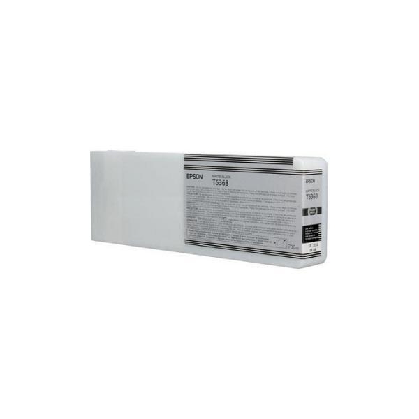 Картридж Epson T6368 (C13T636800), матовый черный, 700 мл