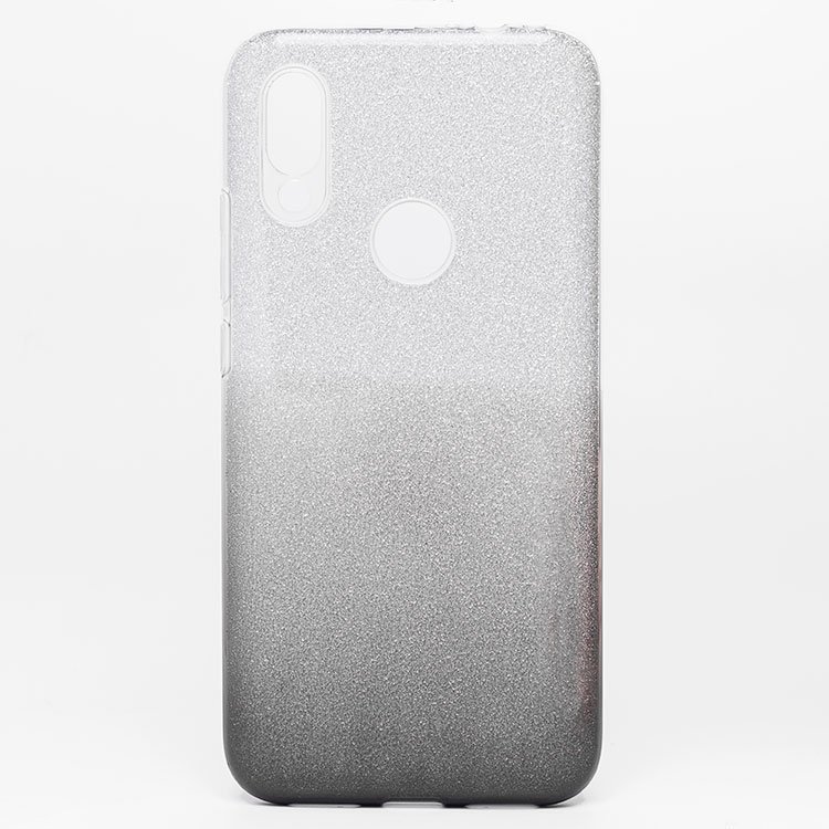 

Чехол-накладка NoName SC097 для смартфона Xiaomi Redmi 7, силикон, черный/серебристый, градиент (102115)