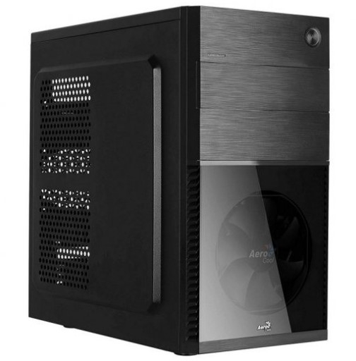 Корпус AeroCool CS-105, mATX, Mini-Tower, USB 3.0, черный, без БП (4718009152533)