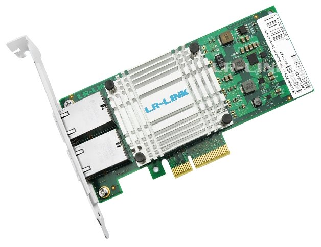 Сетевая карта LR-Link LREC9812BT, 2xRJ-45, 10 Гб/с