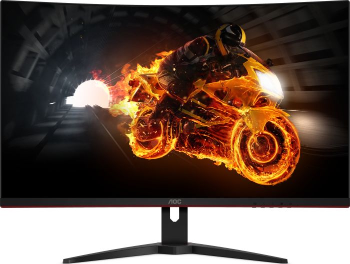 

Монитор 32" AOC CQ32G1 VA, Curved, 2560x1440 (16:9), 300кд/м2, 144 Гц, 1мс, FreeSync, HDMI, DisplayPort, черный, CQ32G1
