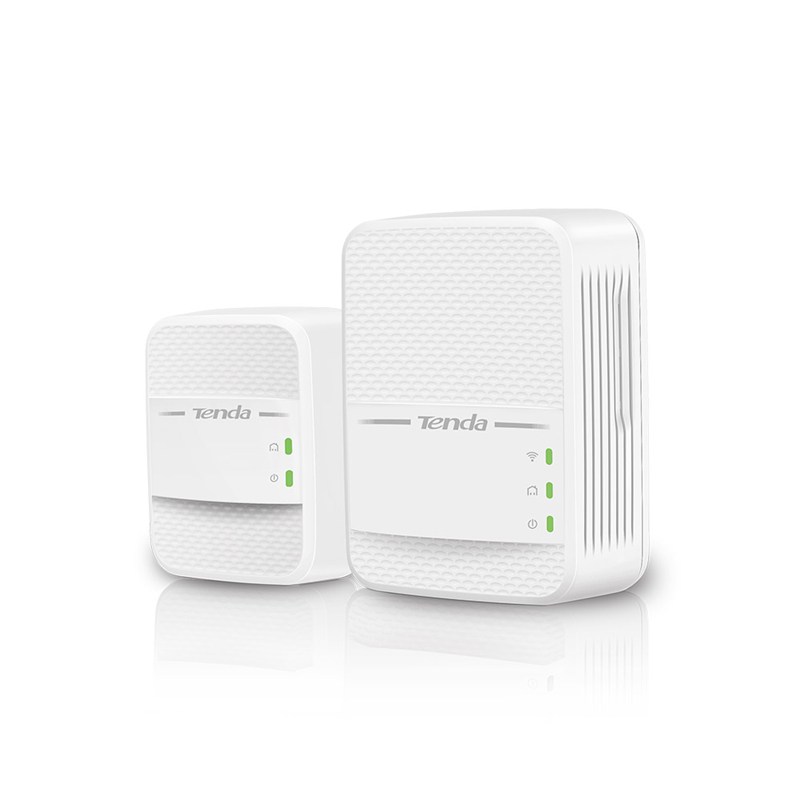 Комплект адаптеров Powerline Wi-Fi Tenda PH10, 2.4 / 5 ГГц 633 Мбит/с