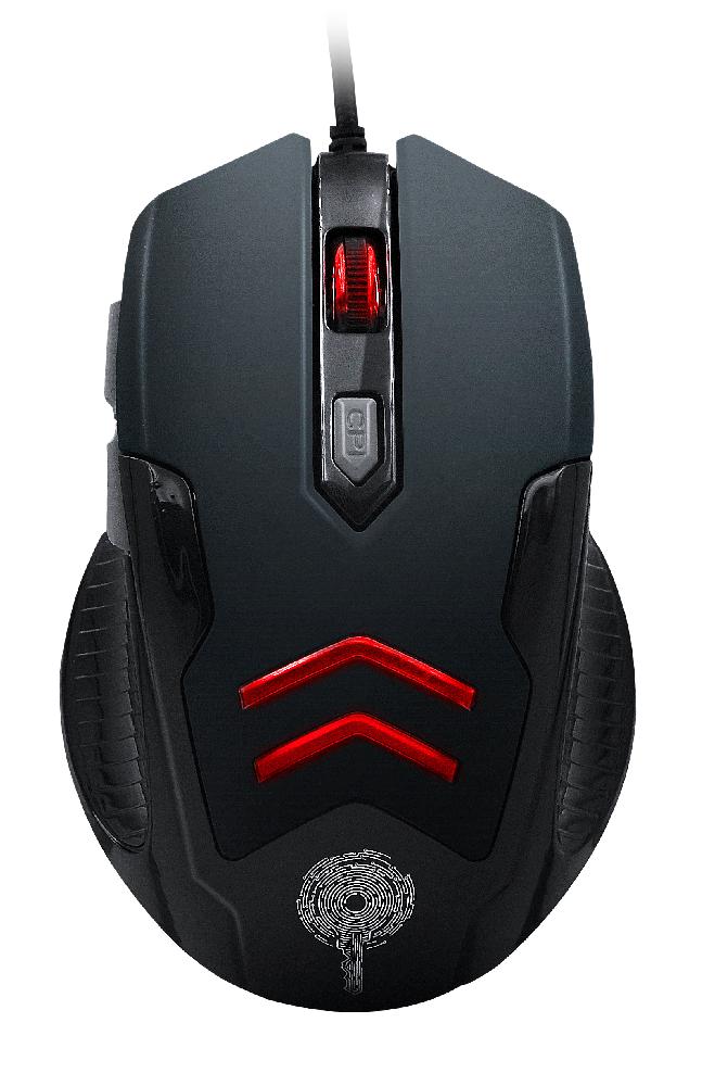 

Мышь проводная Qumo Crypt, оптическая светодиодная, USB, черный (M57), Crypt
