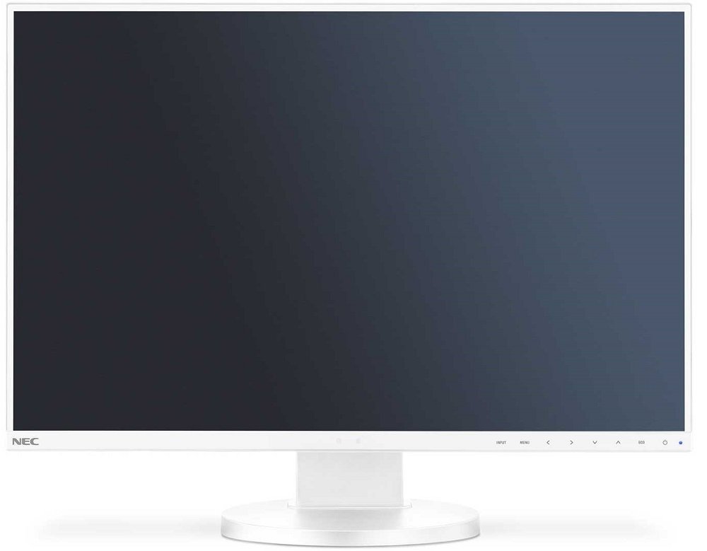

Монитор 23.8" NEC EA241F IPS, 1920x1080 (16:9), 250кд/м2, 5мс, VGA, DVI, HDMI, DisplayPort, USB-Hub, белый (EA241F-WH), EA241F