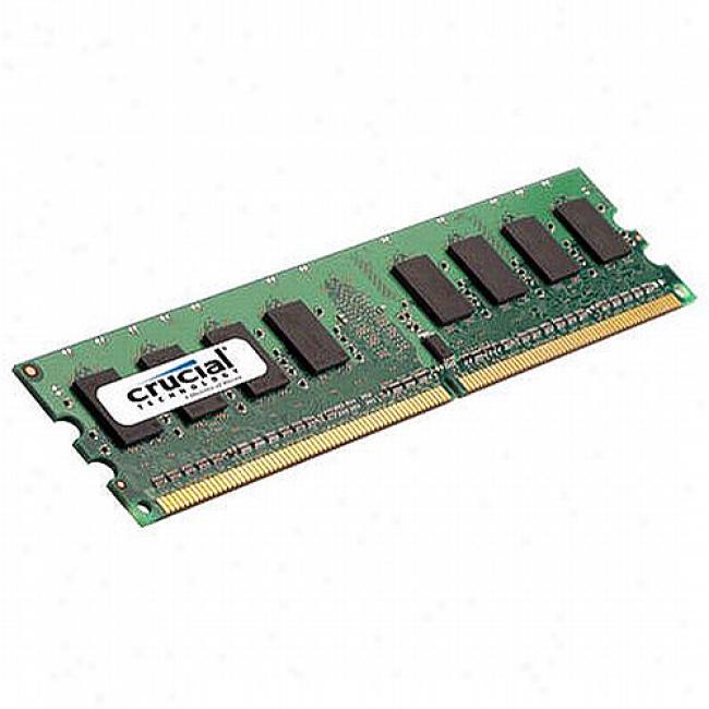 Память DDR2 DIMM 2Gb, 800MHz, CL6, 1.8V Crucial (CT25664AA800)