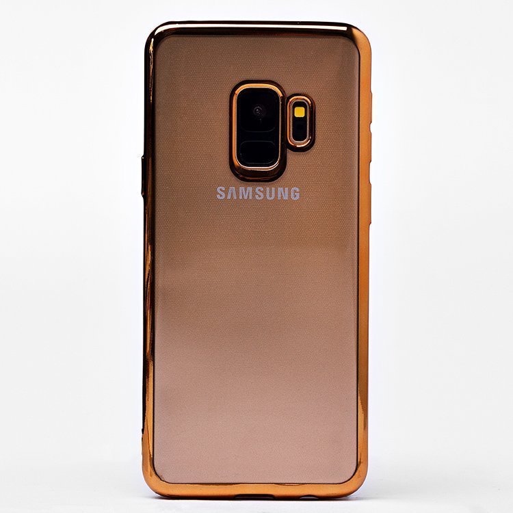 Чехол-накладка Activ Pilot для смартфона Samsung SM-G960 Galaxy S9, силикон, золотистый (96196)