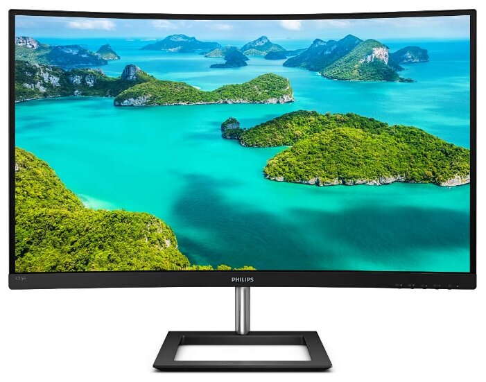 

Монитор 32" Philips 325E1C (00/01) VA, Curved, 2560x1440 (16:9), 250кд/м2, 4мс, VGA, HDMI, DisplayPort, черный, 325E1C (00/01)