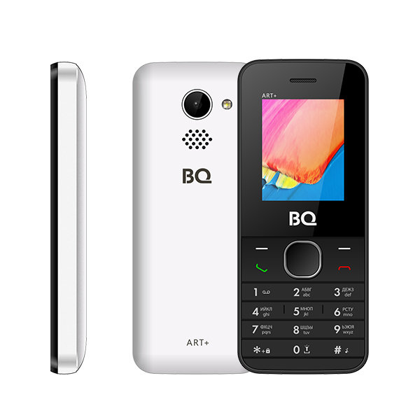 

Мобильный телефон BQ 1806 ART + 1.77", 160x128 TN, 32.8Mb RAM, 32.8Mb, BT Cam, 2-Sim, 800mAh, белый, 1806 ART +