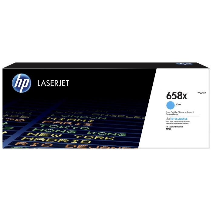 

Картридж лазерный HP 658X/W2001X, голубой, 28000 страниц, оригинальный для HP CLJ Enterprise M751, 658X