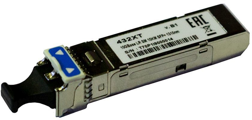 

Модуль SFP+ D-Link 432XT, 10 км, LC, Tx:1310 нм, Rx:1310 нм, 10 Гбит/с, SM, двойной, DDM (432XT/B1A), 432XT