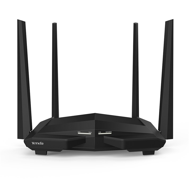 

Wi-Fi роутер Tenda AC10, 802.11a/b/g/n/ac, 2.4 / 5 ГГц, до 1.17 Гбит/с, LAN 4x1 Гбит/с, WAN 1x1 Гбит/с, внешних антенн: 4x5 дБи, AC10