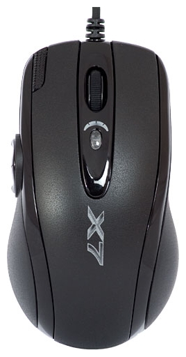 

Мышь проводная A4Tech F6 V-Track, 3000dpi, оптическая лазерная, USB, черный, F6