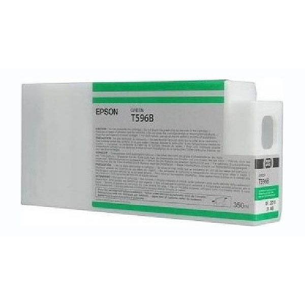 

Картридж струйный Epson T596B (C13T596B00), зеленый, оригинальный, объем 350мл, для Epson Stylus Pro 9900 / 7900 / WT7900 Design Edition / WT7900, T596B