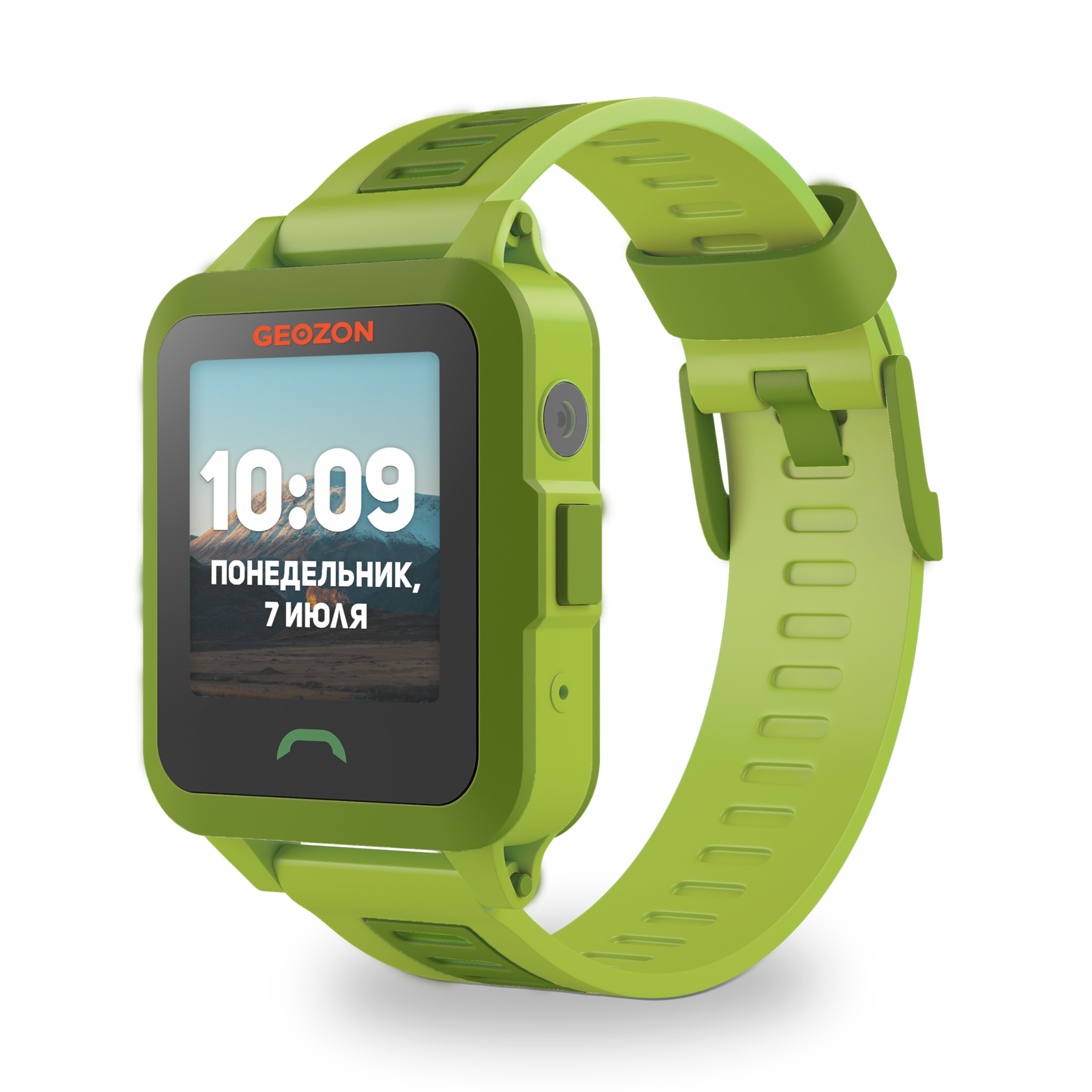 

Умные часы детские GEOZON Active, 1.44", IPS, зеленый (G-W03GRN), ACTIVE