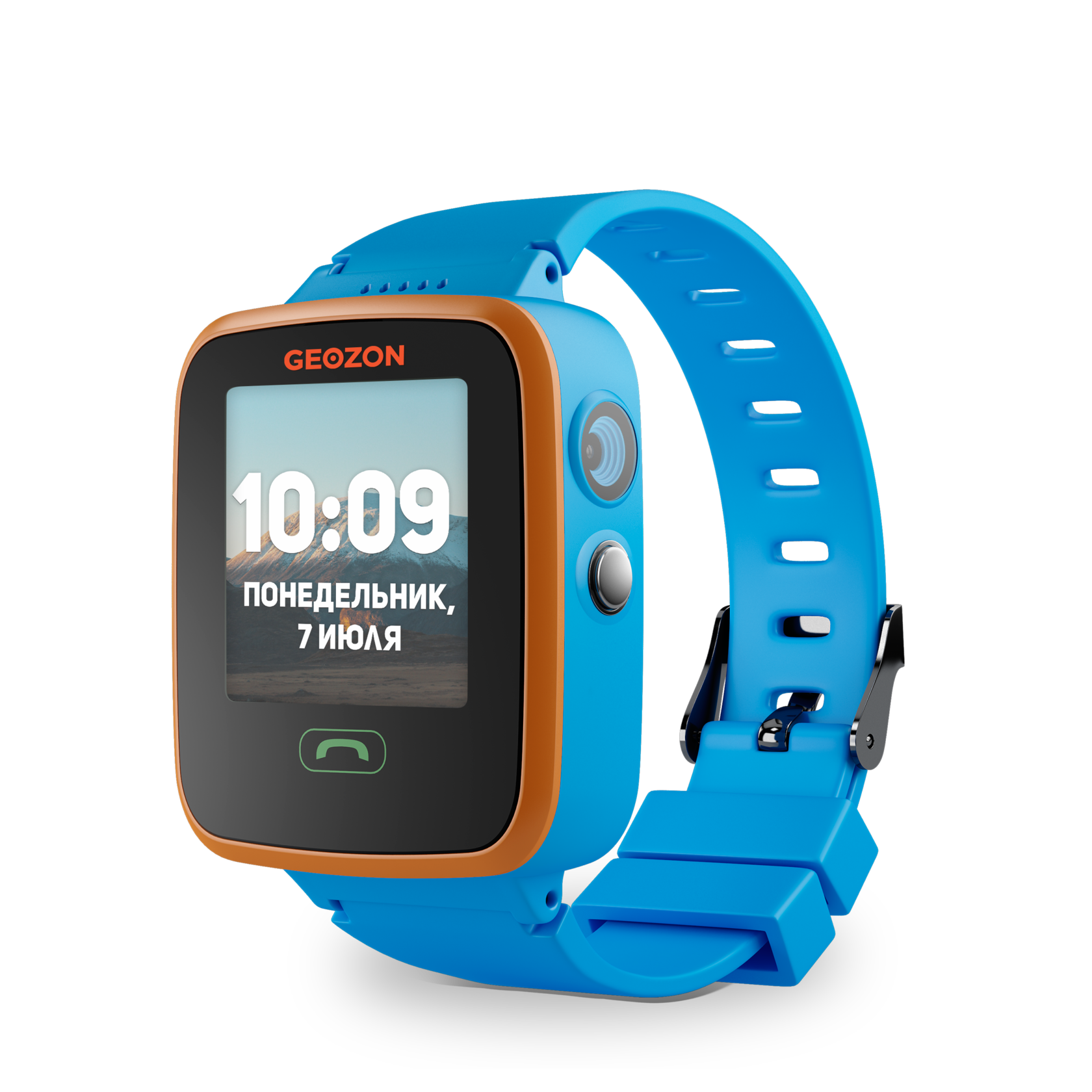 

Умные часы детские GEOZON Aqua, 1.44", IPS, голубой (G-W04BLU), AQUA