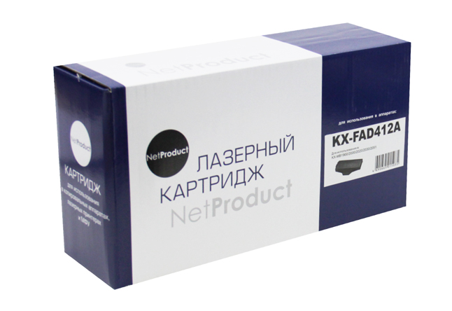

Драм-картридж NetProduct N-KX-FAD412A для Panasonic KX-MB1900/2000/2020/2030/2051 (10000стр), N-KX-FAD412A