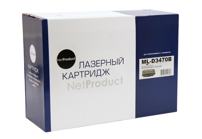 

Картридж лазерный NetProduct N-ML-D3470B (ML-D3470B), 10000 страниц, совместимый, для Samsung ML-3470D/3471ND