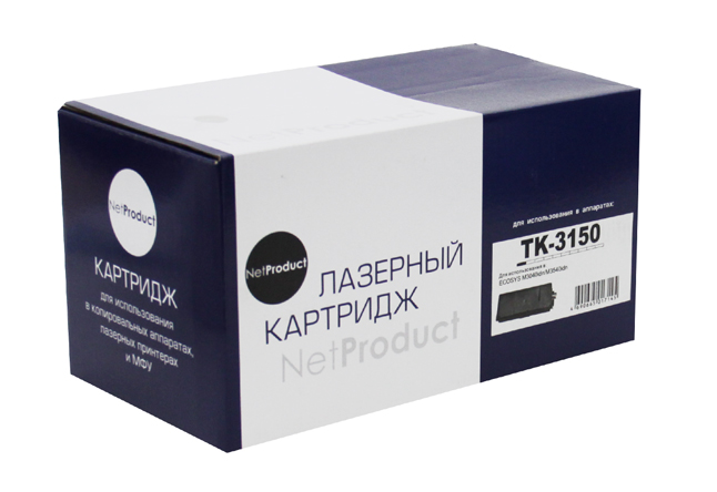 

Картридж лазерный NetProduct N-TK-3150 (TK-3150 д), 14500 страниц, совместимый для Kyocera ECOSYS M3040idn/M3540idn
