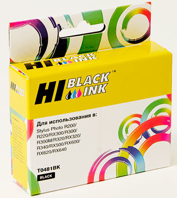 

Картридж струйный Hi-Black HB-C13T04814010 (C13T04814010), совместимый, для Epson Stylus Photo R200/R300/RX500/RX600