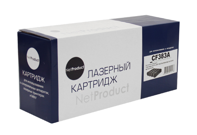 

Картридж лазерный NetProduct N-CF383A (312A/CF383A), пурпурный, 2700 страниц, совместимый, для CLJ Pro MFP M476dn/dw/nw