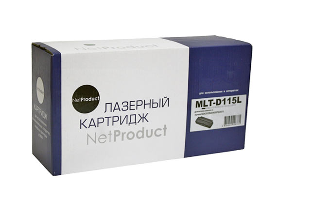 

Картридж лазерный NetProduct N-MLT-D115L (MLT-D115L), 3000 страниц, совместимый, для Samsung SL-M2620/2820/M2670/2870