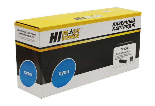 

Картридж лазерный Hi-Black HB-TN-326C (TN-326C), голубой, 3500 страниц, совместимый для Brother HL-L8250CDN/8350CDW/8350CDWT