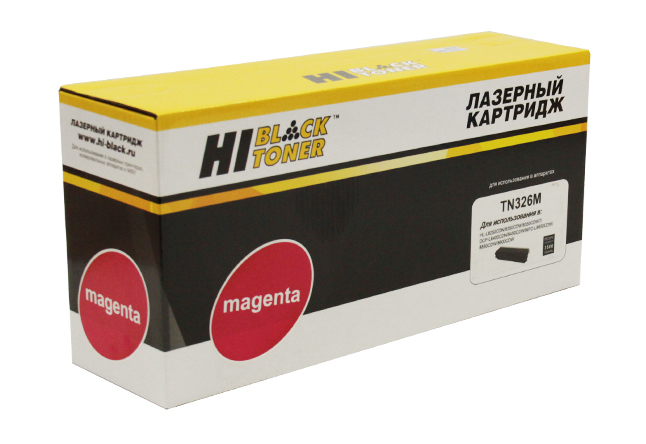 

Картридж лазерный Hi-Black HB-TN-326M (TN-326M), пурпурный, 3500 страниц, совместимый для Brother HL-L8250CDN/8350CDW/8350CDWT