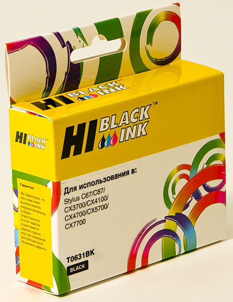 

Картридж струйный Hi-Black HB-C13T06314A (C13T06314A), совместимый, для Epson Stylus C67/87/CX3700/4100/4700