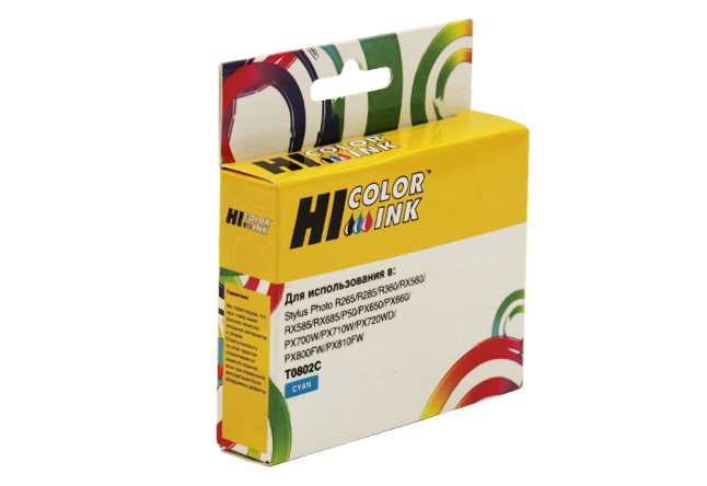 

Картридж струйный Hi-Black HB-C13T08024010 (C13T08024010), совместимый, для Epson Stylus Photo P50/PX660/700W/800FW/R265