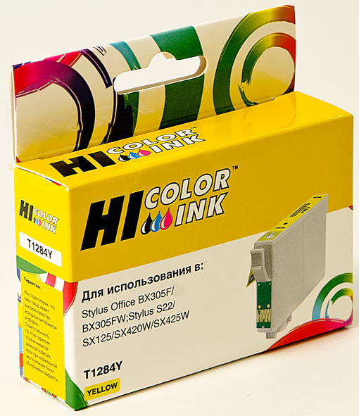 

Картридж струйный Hi-Black HB-C13T12844010 (C13T12844010), совместимый, для Epson Stylus S22/SX125/SX420W/SX425W/BX305F