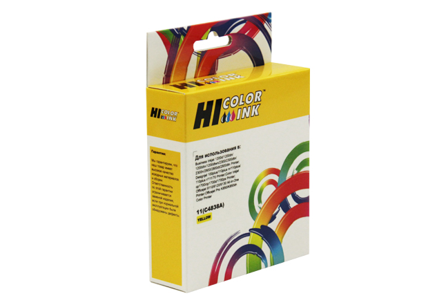 

Картридж струйный Hi-Black HB-C4838A (11/C4838A), совместимый, для HP DJ 2000C/CN/2500C/2200/2250/500/800