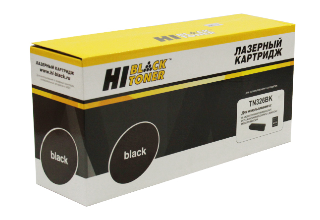 

Картридж лазерный Hi-Black HB-TN-326BK (TN-326BK), черный, 4000 страниц, совместимый для Brother HL-L8250CDN/8350CDW/8350CDWT