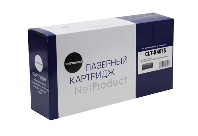 

Картридж лазерный NetProduct N-CLT-K407S (CLT-K407S), черный, 1500 страниц, совместимый, для Samsung CLP-320/320n/325/CLX-3185/3185n