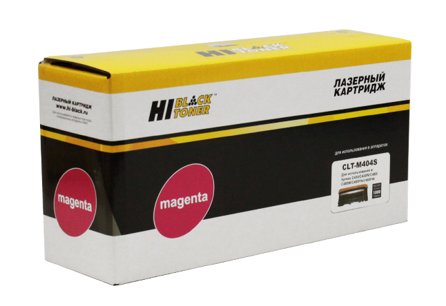 

Картридж лазерный Hi-Black HB-CLT-M404S (CLT-M404S), 1000 страниц, совместимый для Samsung Xpress C430/C430W/480/480W/480FN/480FW