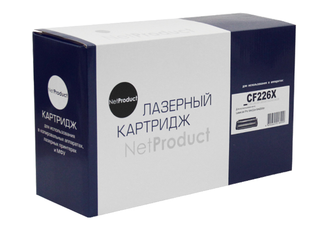

Картридж лазерный NetProduct N-CF226X/CRG-052H, 9000 страниц, совместимый для LJ M402/M426