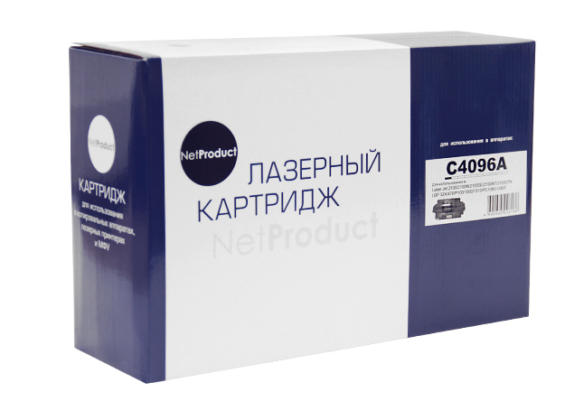 

Картридж лазерный NetProduct N-C4096A, 5000 страниц, совместимый для LJ 2100/2200