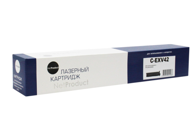 

Картридж лазерный NetProduct N-C-EXV42, 9000 страниц, совместимый для Canon iR 2202/2202N