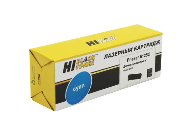 

Картридж лазерный Hi-Black HB-106R01335/106R01331 (106R01335/106R01331), голубой, 1000 страниц, совместимый, для Xerox Phaser 6125