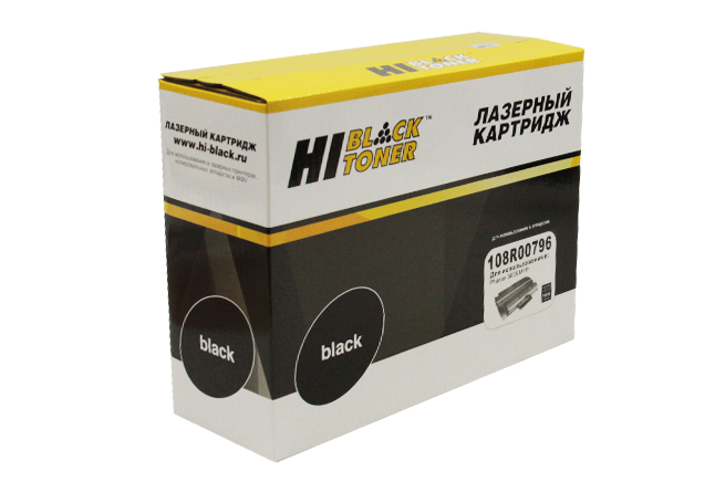 

Картридж лазерный Hi-Black HB-108R00796 (108R00796), черный, 10000 страниц, совместимый для Xerox Phaser 3635MFP