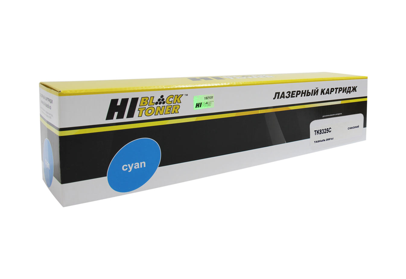 

Картридж лазерный Hi-Black HB-TK-8325C (TK-8325C), голубой, 12000 страниц, совместимый, для Kyocera TASKalfa 2551ci