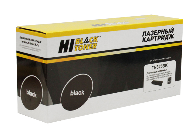 

Картридж лазерный Hi-Black HB-TN-325Bk (TN-325BK), черный, 4000 страниц, совместимый, для Brother HL-4150CDN/4140CN/4570CDW