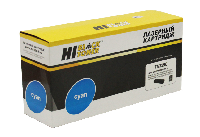

Картридж лазерный Hi-Black HB-TN-325C (TN-325C), голубой, 3500 страниц, совместимый для Brother HL-4150CDN/4140CN/4570CDW