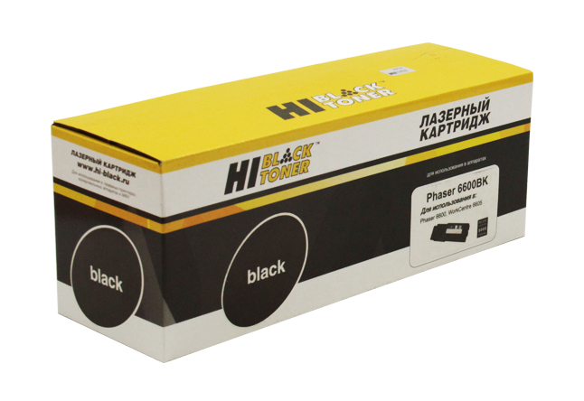 

Картридж лазерный Hi-Black HB-106R02236 (106R02236), черный, 8000 страниц, совместимый для Xerox Phaser 6600/WC 6605