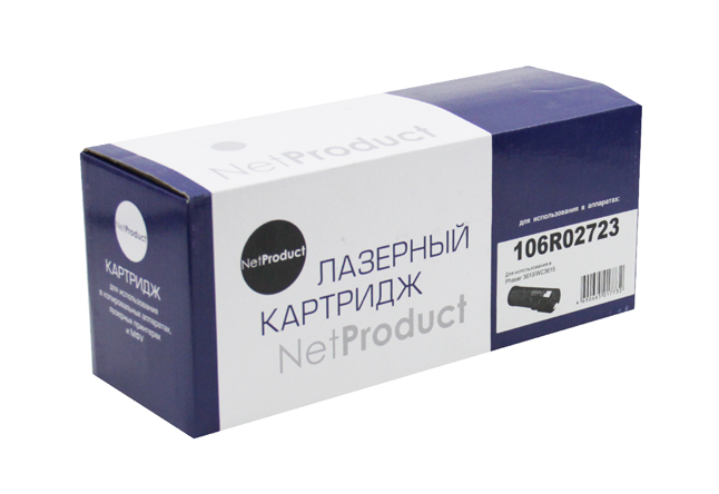 

Картридж лазерный NetProduct N-106R02723 (106R02723), черный, 14100 страниц, совместимый для Xerox Phaser 3610/WC3615