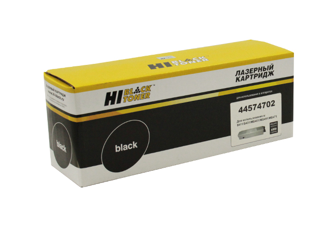 

Картридж лазерный Hi-Black HB-44574702/44574705 (44574702/44574705), черный, 4000 страниц, совместимый для OKI B411/B431/MB461/MB471/MB491